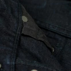Pure Blue Japan XX-18oz-019 "Indigo X Black" 18oz Relaxed Tapered Jeans 61 Pure Blue Japan XX-18oz-019