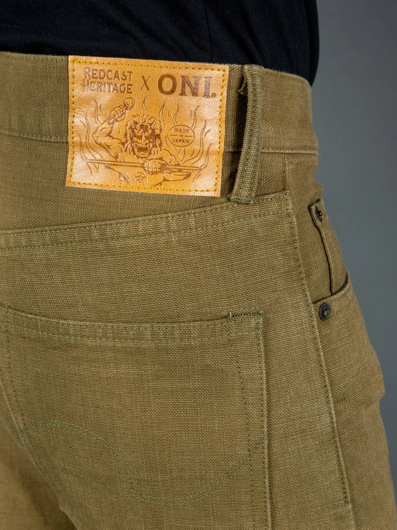 Redcast Heritage X ONI Denim 622HOX "Heavy Oxford" Relaxed Tapered Jeans (+ Sacoche Gift) 9 Redcast Heritage X ONI Denim 622HOX "Heavy Oxford" Relaxed Tapered Jeans (+ Sacoche Gift)