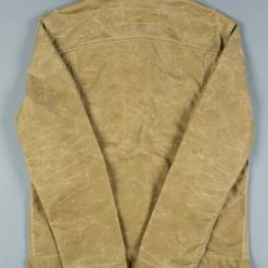 NEW ARRIVALS Rogue Territory Waxed Canvas Supply Jacket Tan Ridgeline