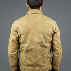 NEW ARRIVALS Rogue Territory Waxed Canvas Supply Jacket Tan Ridgeline