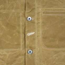NEW ARRIVALS Rogue Territory Waxed Canvas Supply Jacket Tan Ridgeline