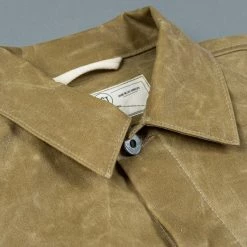 NEW ARRIVALS Rogue Territory Waxed Canvas Supply Jacket Tan Ridgeline