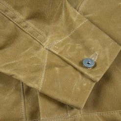 NEW ARRIVALS Rogue Territory Waxed Canvas Supply Jacket Tan Ridgeline