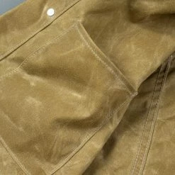 NEW ARRIVALS Rogue Territory Waxed Canvas Supply Jacket Tan Ridgeline