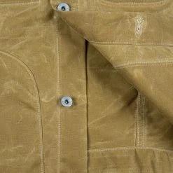 NEW ARRIVALS Rogue Territory Waxed Canvas Supply Jacket Tan Ridgeline