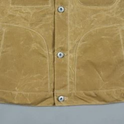 NEW ARRIVALS Rogue Territory Waxed Canvas Supply Jacket Tan Ridgeline