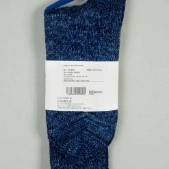 ROTOTO Denim Tone Crew Socks Dark