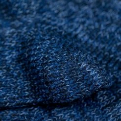 ROTOTO Denim Tone Crew Socks Dark 16 ROTOTO Denim Tone Crew Socks Dark