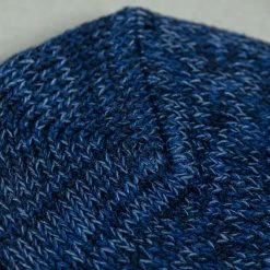 ROTOTO Denim Tone Crew Socks Dark 14 ROTOTO Denim Tone Crew Socks Dark
