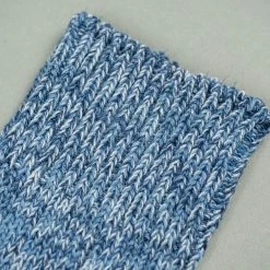 ROTOTO Denim Tone Crew Socks Ice