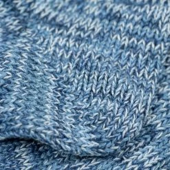 ROTOTO Denim Tone Crew Socks Ice