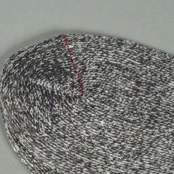 ROTOTO Double Face Crew Socks "Silk & Cotton" Yellow/Charcoal 14 ROTOTO Double Face Crew Socks