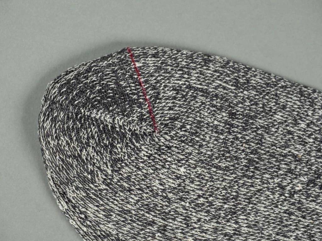 ROTOTO Double Face Crew Socks "Silk & Cotton" Yellow/Charcoal 7 ROTOTO Double Face Crew Socks "Silk & Cotton" Yellow/Charcoal