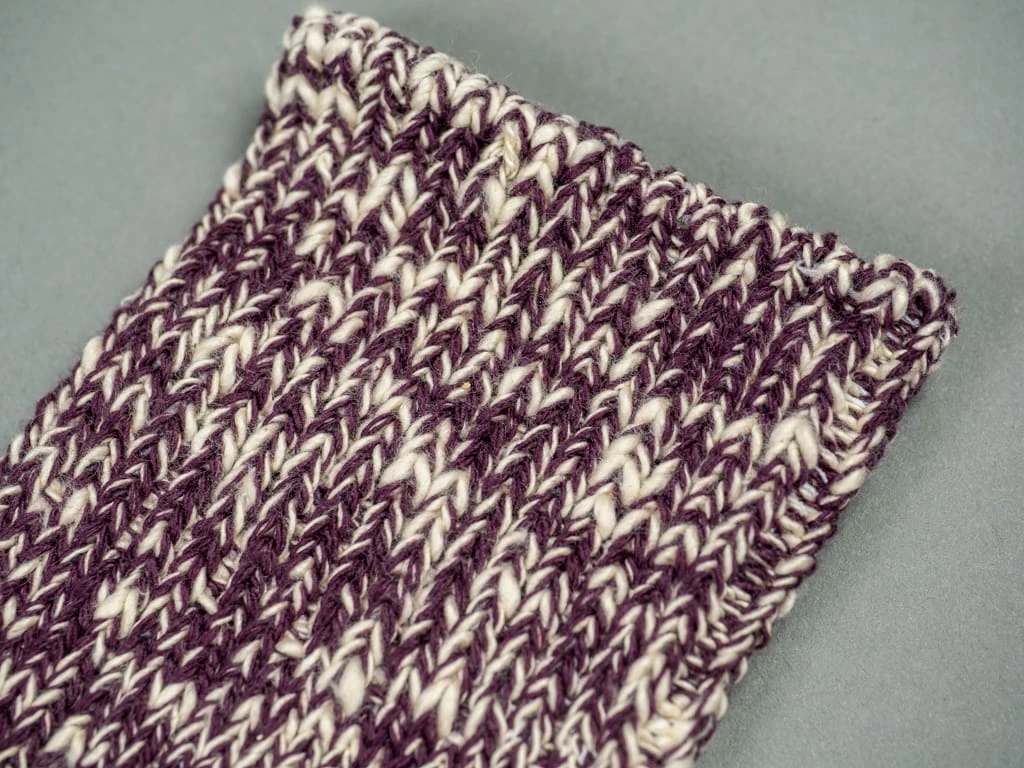 ROTOTO Low Gauge Slub Crew Socks Burgundy 8 ROTOTO Low Gauge Slub Crew Socks Burgundy