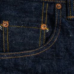 Samurai Jeans S211AX "Ai-Benkei" 18oz Natural Indigo Relax Tapered Jeans 50 Samurai Jeans S211AX