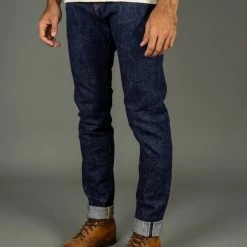 Samurai Jeans S211AX "Ai-Benkei" 18oz Natural Indigo Relax Tapered Jeans 40 Samurai Jeans S211AX