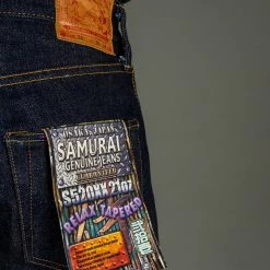 Samurai Jeans S520XX21oz "Cho-Kiwami" 21oz Relaxed Tapered Jeans 49 Samurai Jeans S520XX21oz