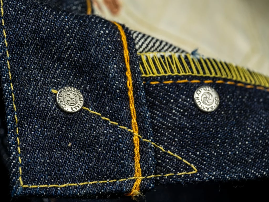 Samurai Jeans S520XX21oz "Cho-Kiwami" 21oz Relaxed Tapered Jeans 30 Samurai Jeans S520XX21oz "Cho-Kiwami" 21oz Relaxed Tapered Jeans