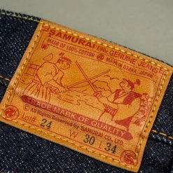 Samurai Jeans S520XX21oz "Cho-Kiwami" 21oz Relaxed Tapered Jeans 62 Samurai Jeans S520XX21oz