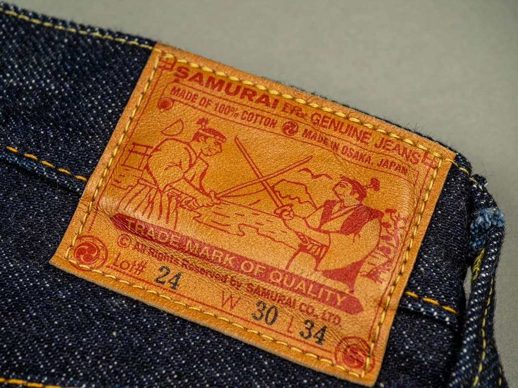 Samurai Jeans S520XX21oz "Cho-Kiwami" 21oz Relaxed Tapered Jeans 23 Samurai Jeans S520XX21oz "Cho-Kiwami" 21oz Relaxed Tapered Jeans