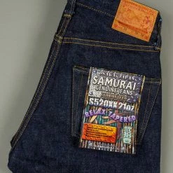 Samurai Jeans S520XX21oz "Cho-Kiwami" 21oz Relaxed Tapered Jeans 51 Samurai Jeans S520XX21oz