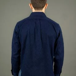 Samurai Jeans SJBD21-SK BD Hidden Sashiko Indigo Pure Shirt