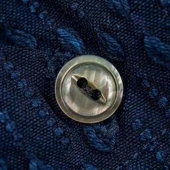 Samurai Jeans SJBD21-SK BD Hidden Sashiko Indigo Pure Shirt