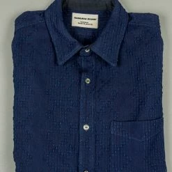 Samurai Jeans SJBD21-SK BD Hidden Sashiko Indigo Pure Shirt