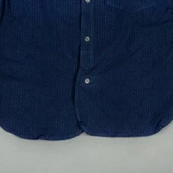 Samurai Jeans SJBD21-SK BD Hidden Sashiko Indigo Pure Shirt