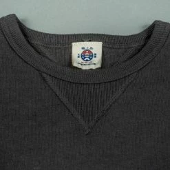 Samurai Jeans SWS-SC01 Japanese Cotton Sweatshirt Kuromane