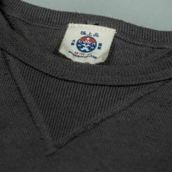 Samurai Jeans SWS-SC01 Japanese Cotton Sweatshirt Kuromane