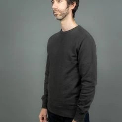 Samurai Jeans SWS-SC01 Japanese Cotton Sweatshirt Kuromane