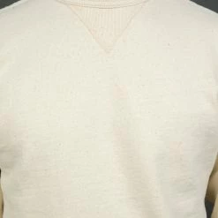 Samurai Jeans SWS-SC01 Japanese Cotton Sweatshirt Natural