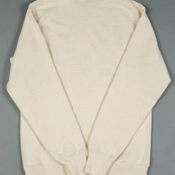 Samurai Jeans SWS-SC01 Japanese Cotton Sweatshirt Natural