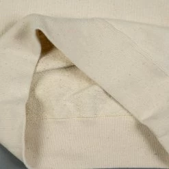 Samurai Jeans SWS-SC01 Japanese Cotton Sweatshirt Natural