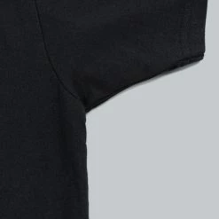 NEW ARRIVALS Samurai Jeans SJST22-RIM Loopwheel Ripened Cotton Solid Tee Sumi