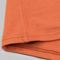 Samurai Jeans SJST22-RIM Loopwheel Ripened Cotton Solid Tee Orange Red NEW ARRIVALS