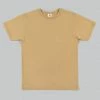 NEW ARRIVALS Samurai Jeans SJST22-RIM Loopwheel Ripened Cotton Solid Tee Beige