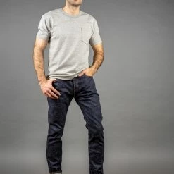 Samurai Jeans S0255XX "Ushiwaka" Model 15oz Slim Tapered Jeans