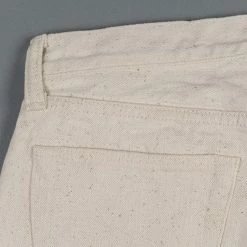 Samurai Jeans S710SC-KI Japanese Cotton Ecru 18oz Slim Straight Jeans 49 Samurai Jeans S710SC-KI Japanese Cotton Ecru 18oz Slim Straight Jeans