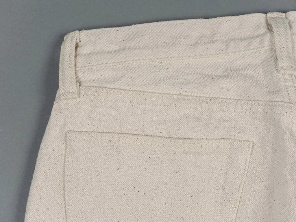 Samurai Jeans S710SC-KI Japanese Cotton Ecru 18oz Slim Straight Jeans 25 Samurai Jeans S710SC-KI Japanese Cotton Ecru 18oz Slim Straight Jeans