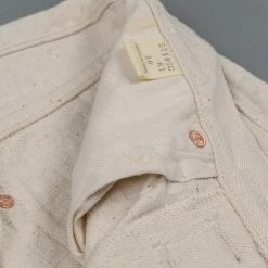 Samurai Jeans S710SC-KI Japanese Cotton Ecru 18oz Slim Straight Jeans 43 Samurai Jeans S710SC-KI Japanese Cotton Ecru 18oz Slim Straight Jeans