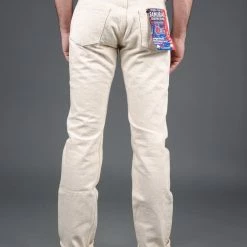 Samurai Jeans S710SC-KI Japanese Cotton Ecru 18oz Slim Straight Jeans 30 Samurai Jeans S710SC-KI Japanese Cotton Ecru 18oz Slim Straight Jeans