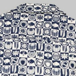 Samurai Jeans SSA22-UW Ushiwaka Kamon Shirt NEW ARRIVALS