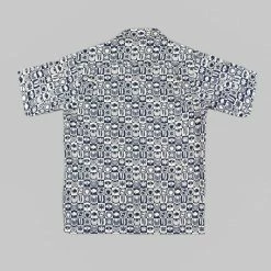 Samurai Jeans SSA22-UW Ushiwaka Kamon Shirt NEW ARRIVALS