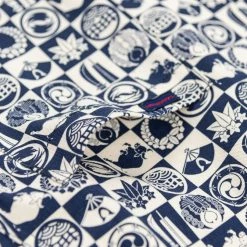 Samurai Jeans SSA22-UW Ushiwaka Kamon Shirt NEW ARRIVALS