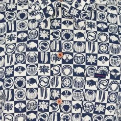 Samurai Jeans SSA22-UW Ushiwaka Kamon Shirt NEW ARRIVALS