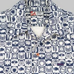 Samurai Jeans SSA22-UW Ushiwaka Kamon Shirt NEW ARRIVALS