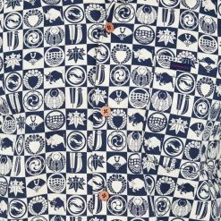 Samurai Jeans SSA22-UW Ushiwaka Kamon Shirt NEW ARRIVALS