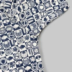 Samurai Jeans SSA22-UW Ushiwaka Kamon Shirt NEW ARRIVALS